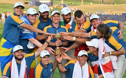 La Ryder Cup torna in Europa: Stati Uniti battuti