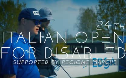 Open d’Italia Disabili, golf inclusivo al Conero