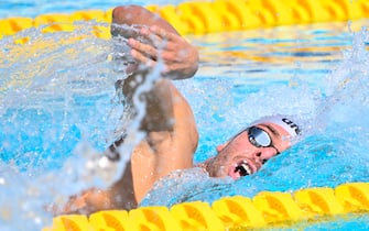 Gregorio Paltrinieri (ITA) during European Aquatics Championships Rome 2022 at the Foro Italico on 12 August 2022.