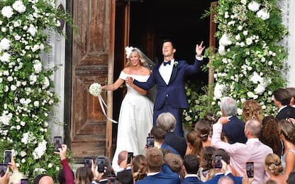 Pellegrini e Giunta sposi: le foto delle nozze