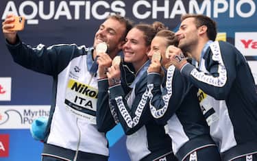 Mondiali nuoto, oro Italia nella staffetta 6 km