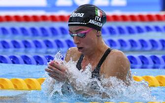 ANGIOLINI Lisa (ITA) during the LEN European Swimming Championships finals on 12th August 2022 at the Foro Italico in Rome, Italy.
