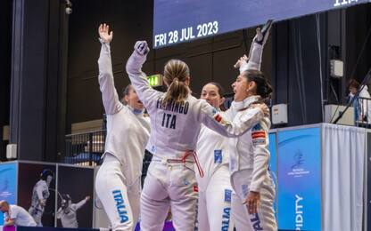 Italia argento nella spada: vince la Polonia