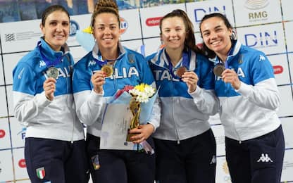 Fioretto donne da record in Georgia: podio azzurro