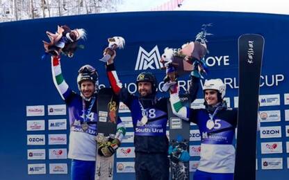 Snowboard, March e Bormolini sul podio a Bannoye