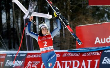 Ancora Brignone, seconda a Garmisch: "Fantastico"