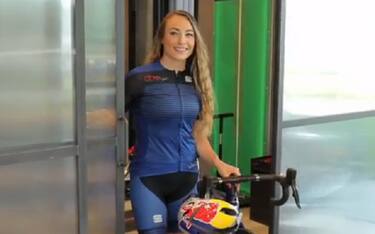 Dorothea Wierer pedala verso l'inverno 2021