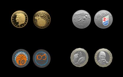 Euro, nuove monete omaggiano Mondiali di sci e FIP