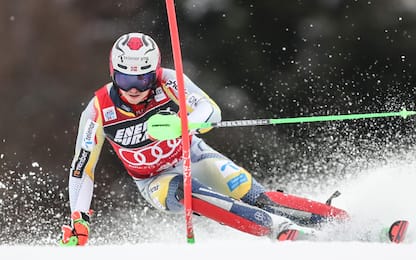 Slalom Chamonix, vince Kristoffersen. 7° Razzoli