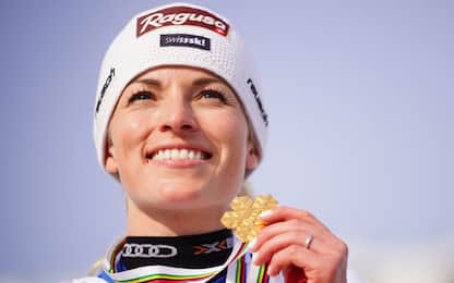 Gut beffa Shiffrin, è oro in Gigante. Bassino 13^