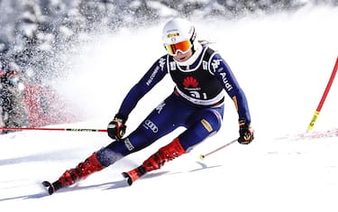 March 19, 2021, Lenzerheide, Lenzerheide, Audi FIS Ski World Cup Lenzerheide: Nations Cup women and men, Nadia Delago (Italy) (Photo by Jari Pestelacci/Just Pictures/Sipa USA)