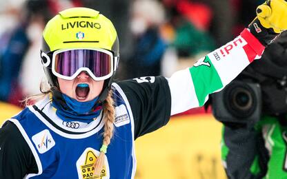 Snowboardcross, Moioli trionfa a Cortina