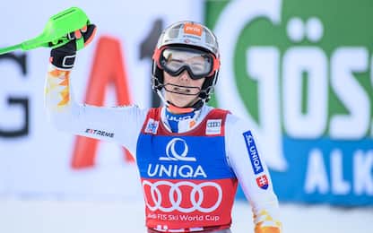 Vlhova, altra vittoria nello slalom a Zagabria