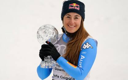 Sofia Goggia vince la Coppa del mondo di discesa 