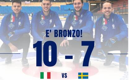 Europei curling, per l'Italia medaglia di bronzo