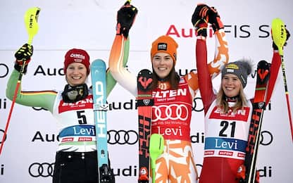 Slalom femminile, a Levi domina Petra Vlhova