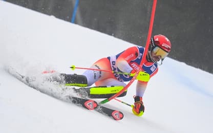 Slalom Aspen, vince Meillard. Sala 16°
