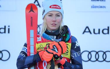 Alpine Ski World Cup 2023 in Kronplatz, Italy. Women's Giant Slalom race day as part of the Alpine Ski World Cup on the Erta slope in Kronplatz on January 25, 2023; US Skier Mikaela Shiffrin have sign her 84th victory, a record.



Pictured: Mikaela Shiffrin (USA)

Ref: SPL5517260 250123 NON-EXCLUSIVE

Picture by: Pierre Teyssot / SplashNews.com



Splash News and Pictures

USA: +1 310-525-5808
London: +44 (0)20 8126 1009
Berlin: +49 175 3764 166

photodesk@splashnews.com



World Rights,