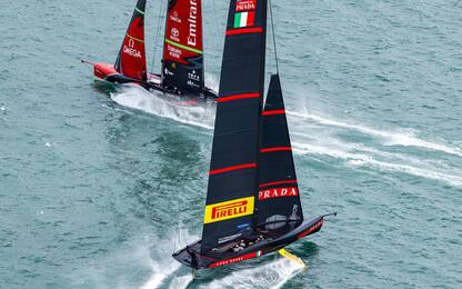 Luna Rossa, incrocio show con New Zealand! VIDEO