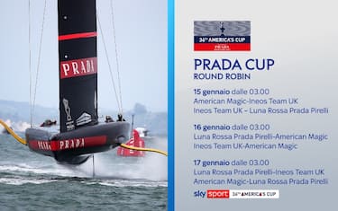Al via Prada Cup: lo spettacolo della vela su Sky