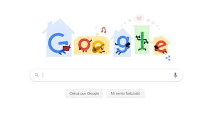 Google: un doodle con i "tips" contro il Covid-19