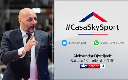 #CasaSkySport: ospiti Djordjevic, Rudic e Campagna