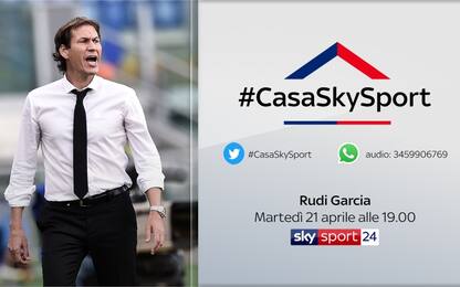 #CasaSkySport, alle 19 ospite Rudi Garcia