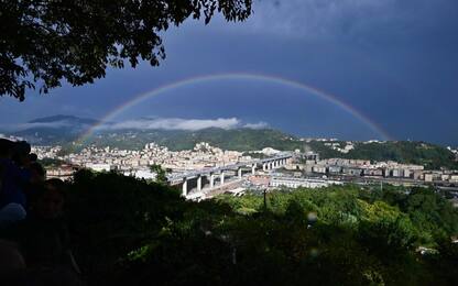 Genova, inaugurato il ponte San Giorgio. FOTO
