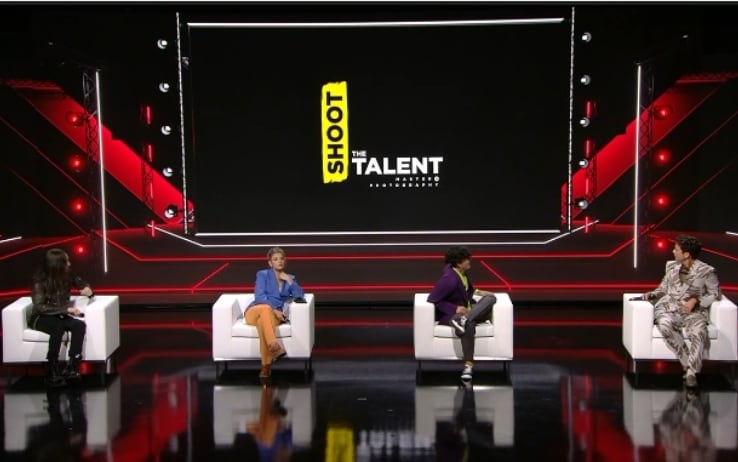 Shoot the talent