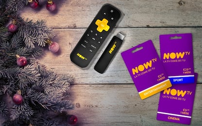 Natale con NOW TV Smart Stick e NOW TV Card