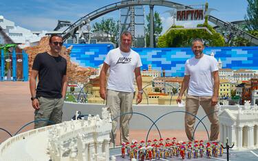 Zambrotta, Barone e Camporese ospiti a Gardaland