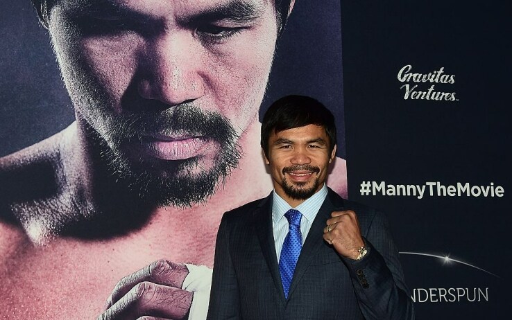 Pacquiao a Hollywood alla prima del suo film "Manny" (2015) Pacquiao a Hollywood alla prima del suo film "Manny" (2015)