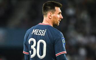 Lionel (Leo) MESSI of PSG during the French championship Ligue 1 football match between Paris Saint-Germain and ESTAC Troyes on May 8, 2022 at Parc des Princes stadium in Paris, France - Photo: Matthieu Mirville/DPPI/LiveMedia