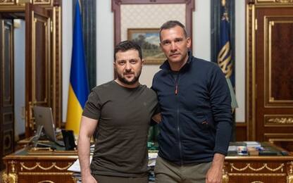 Shevchenko incontra Zelensky: "Voglio aiutare"