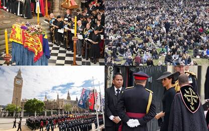 Ultimo saluto alla Regina: le foto della cerimonia