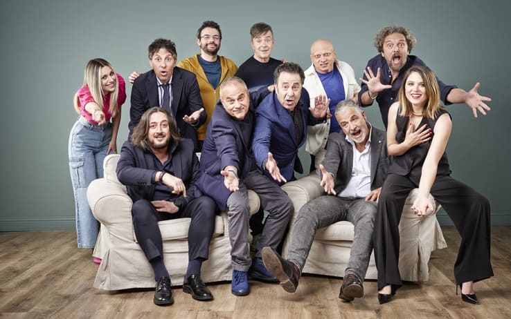 "GialappaShow": il cast