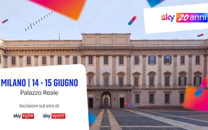 Sky compie 20 anni: l'evento il 14 e 15 giugno