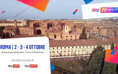 Sky 20 anni, l'evento a Roma. Programma completo