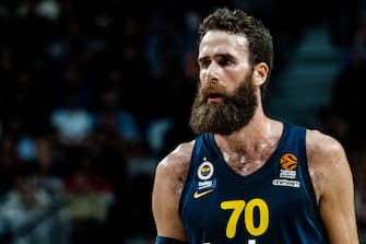MADRID, SPAIN - MARCH 07: Luigi Datome during the Turkish Airlines EuroLeague match between Real Madrid and Fenerbahce Istanbul at Wizink Center on March 07, 2019 in Madrid, Spain. (Photo by Sonia Canada/Getty Images)