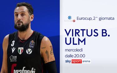 Eurocup, stasera in campo Trento e Virtus Bologna