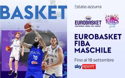 L'Europeo di basket gioca su Sky: giovedì il via