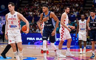 Giannis Antetokounmpo
Croazia Croatia - Grecia Greece
FIBA Eurobasket 2022 - ITALY - Fase a gironi - Gruppo C
Milano, 02/09/2022
Foto L.Canu / Ciamillo-Castoria