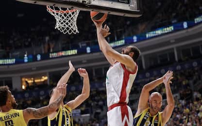 Milano ko all'overtime: vince il Fenerbahce 85-82