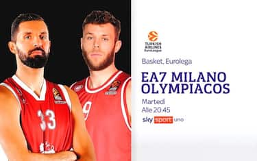 Milano-Olympiakos LIVE su Sky alle 20.45