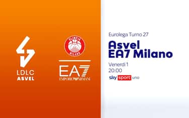 Asvel-Milano LIVE su Sky Sport Uno dalle 20