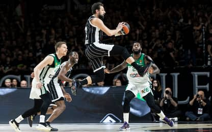 La Virtus cade in casa: 81-79 per il Panathinaikos