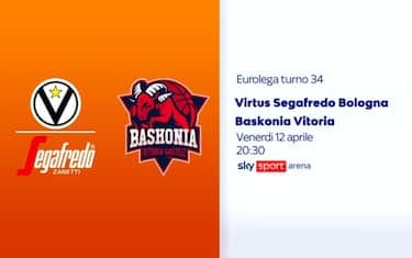 Bologna-Baskonia LIVE su Sky Arena alle 20.30