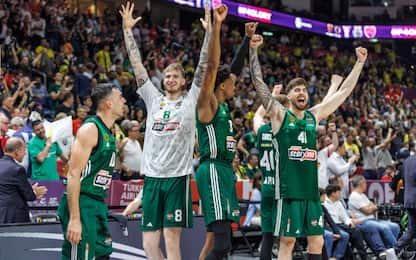 Panathinaikos in finale, ora LIVE Real-Olympiacos
