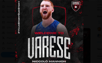 Nico Mannion torna in Italia: firma con Varese