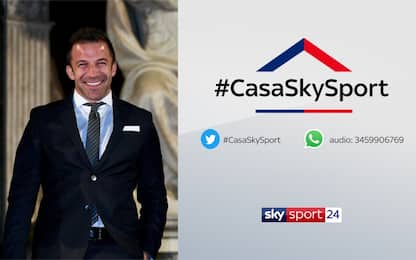 #CasaSkySport in streaming ogni giorno alle 15 